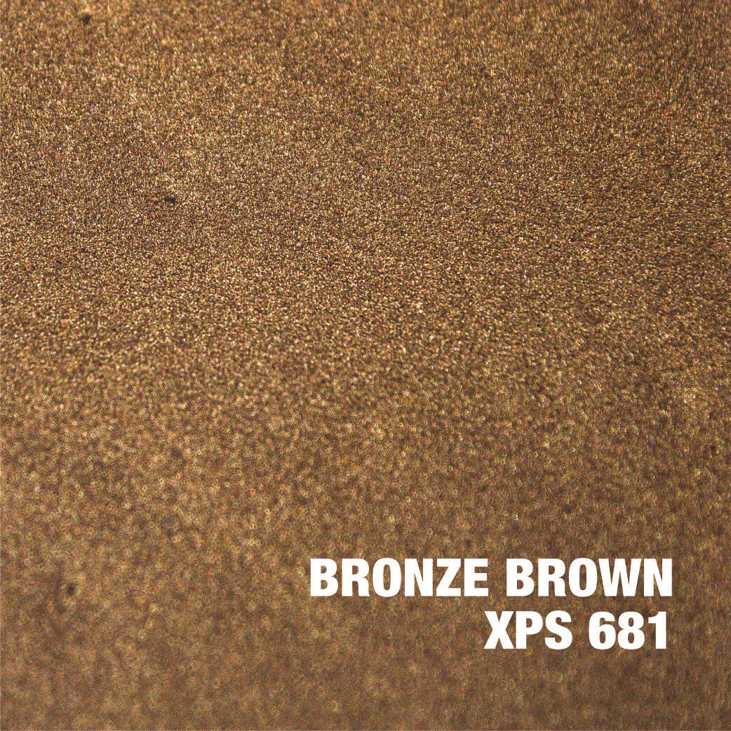 Bronze brown texture with text label.
