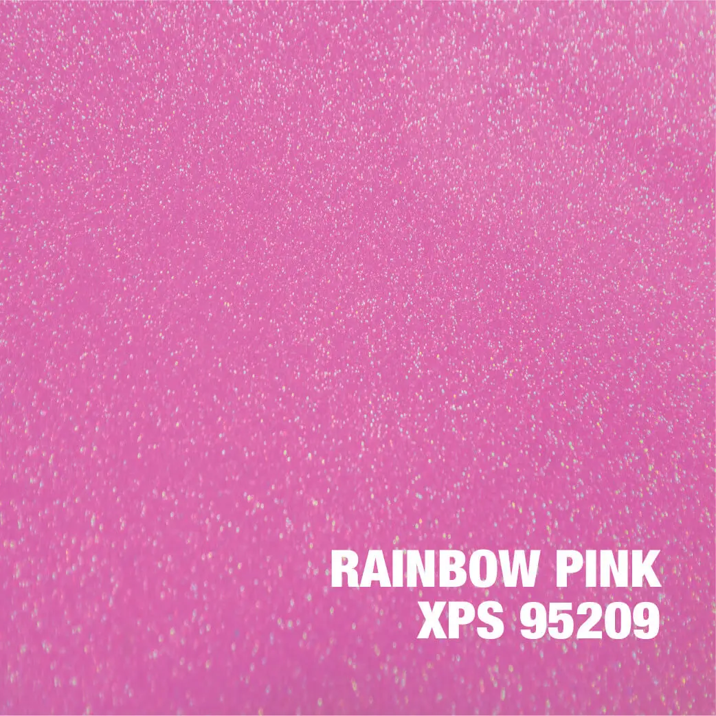 Pink textured surface with glitter effect.